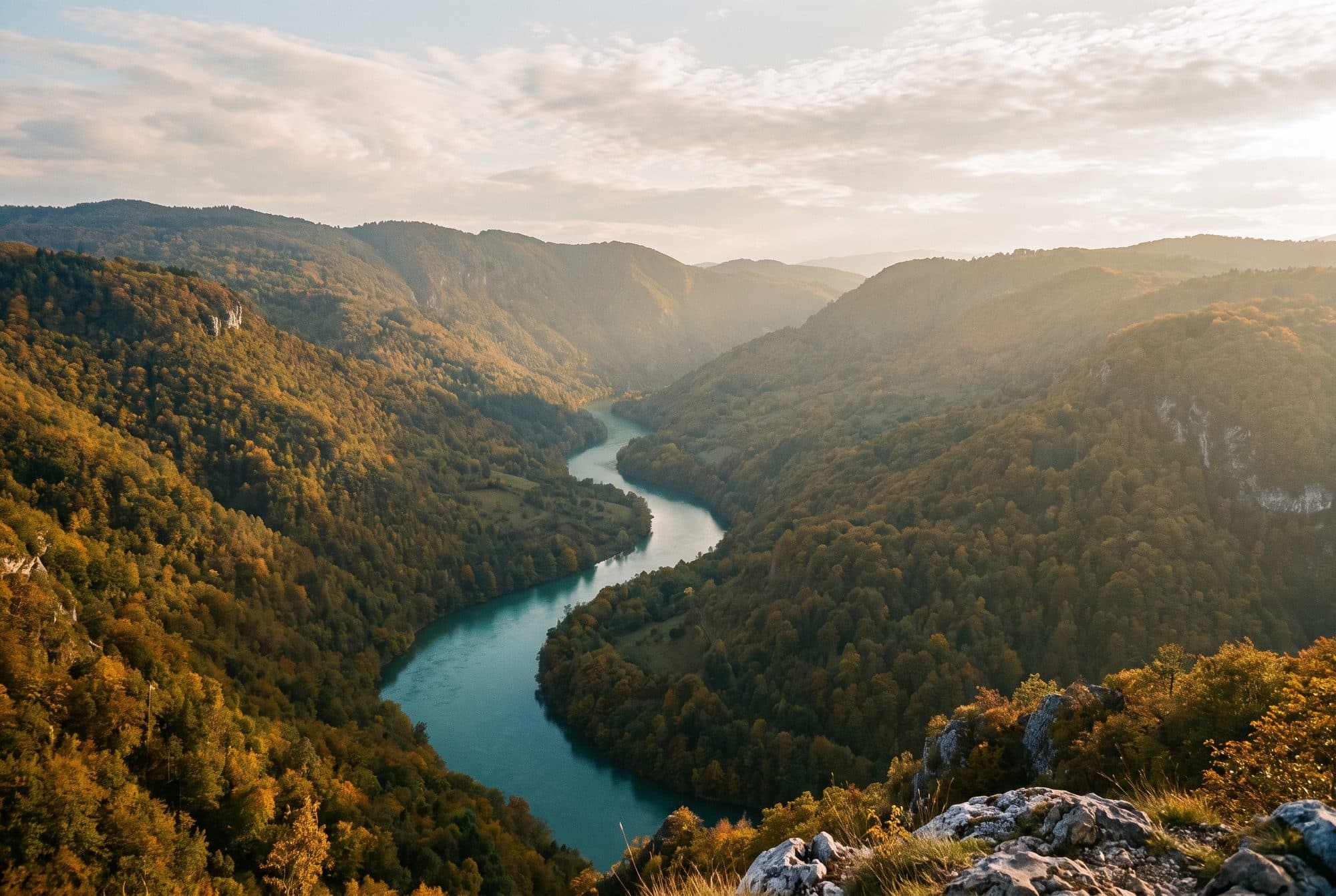 Odštampana fotografija planinskog pejzaža sa putovanja